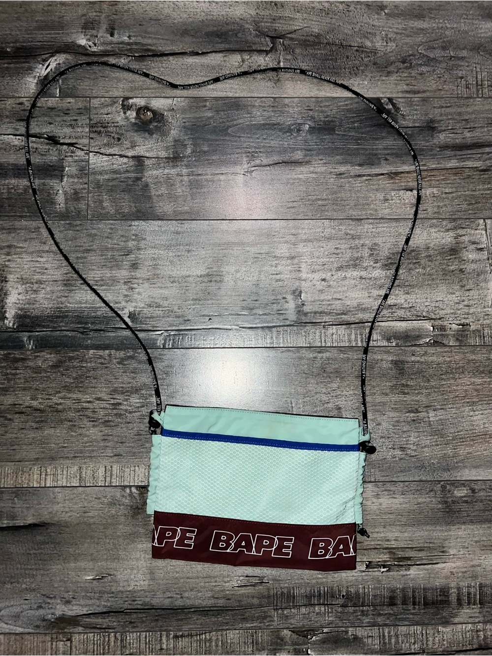 BAPE Color Block Sling bag